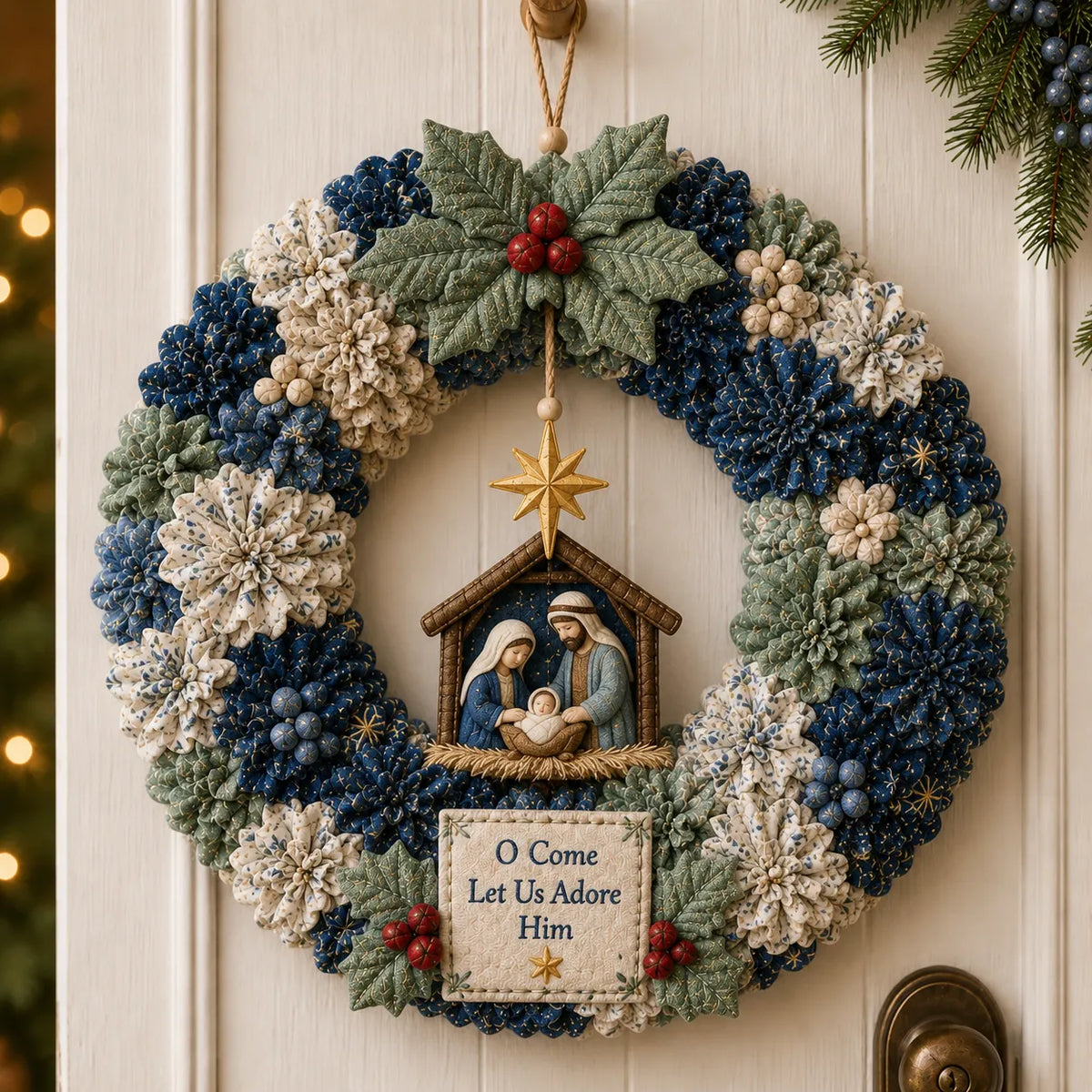 🎄🧶Create your own festive wreath