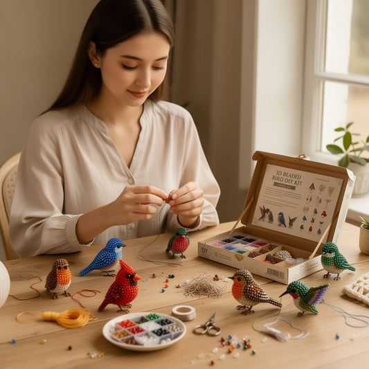 π₯Gift- πβ¨ Tiny 3D Beaded Animal DIY Kit