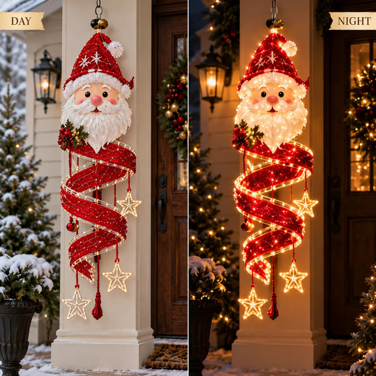 🎄Christmas Magic Spiral™ Hanging LED Light Collection