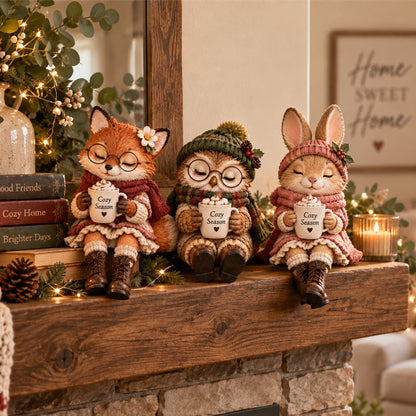 Heartwarming Christmas Animal Companion Ornaments