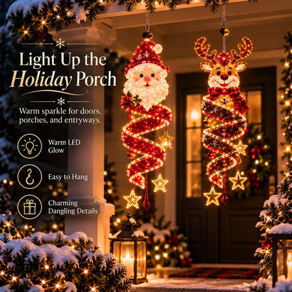 🎄Christmas Magic Spiral™ Hanging LED Light Collection