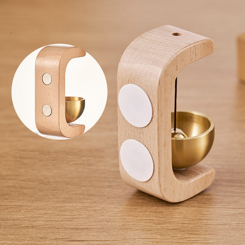 🎵✅Magnetic Wooden Wind Chime Doorbell Decoration