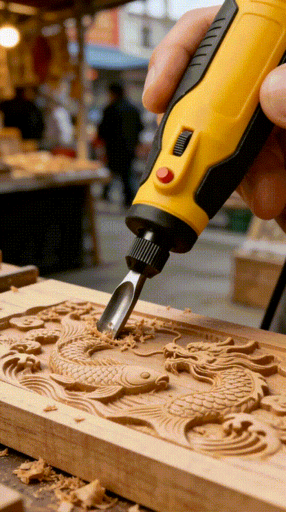🛠️🎁Mini Electric Wood Carving Gouge Tools