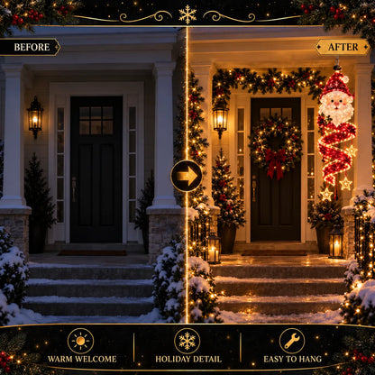 🎄Christmas Magic Spiral™ Hanging LED Light Collection