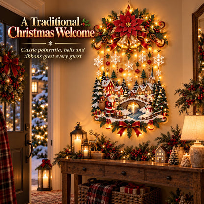 Christmas Village Wall Hanging
