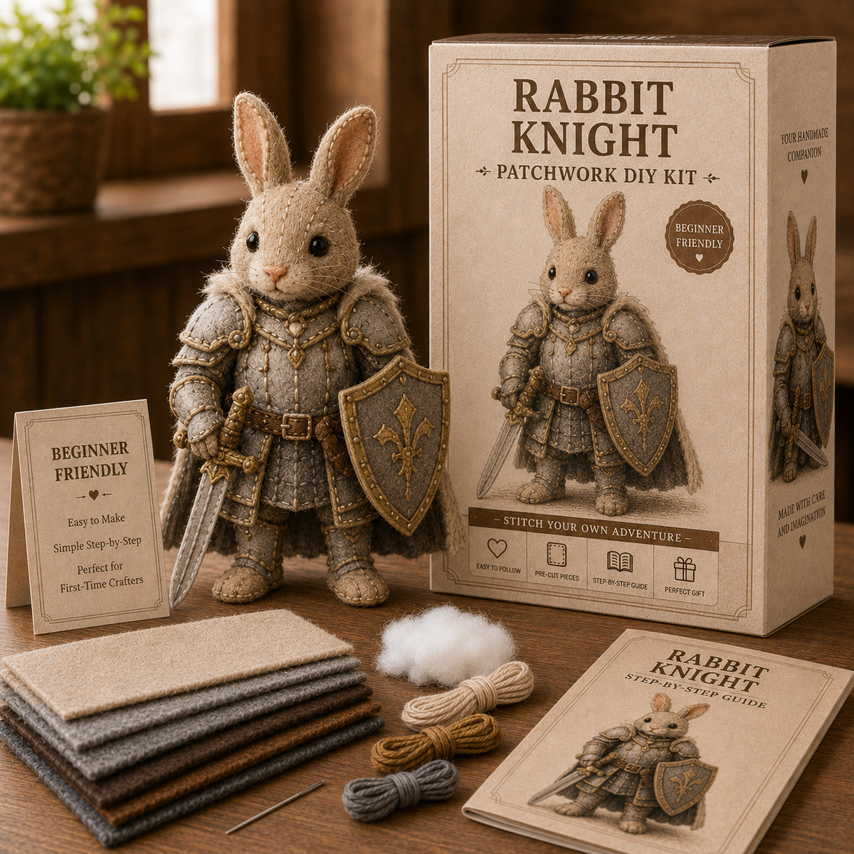 🧵Patchwork Adventure DIY Kit | DIY Character Set