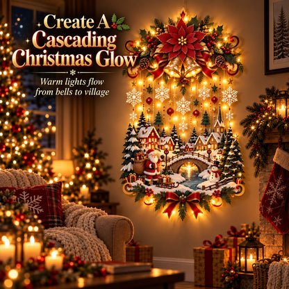Christmas Village Wall Hanging