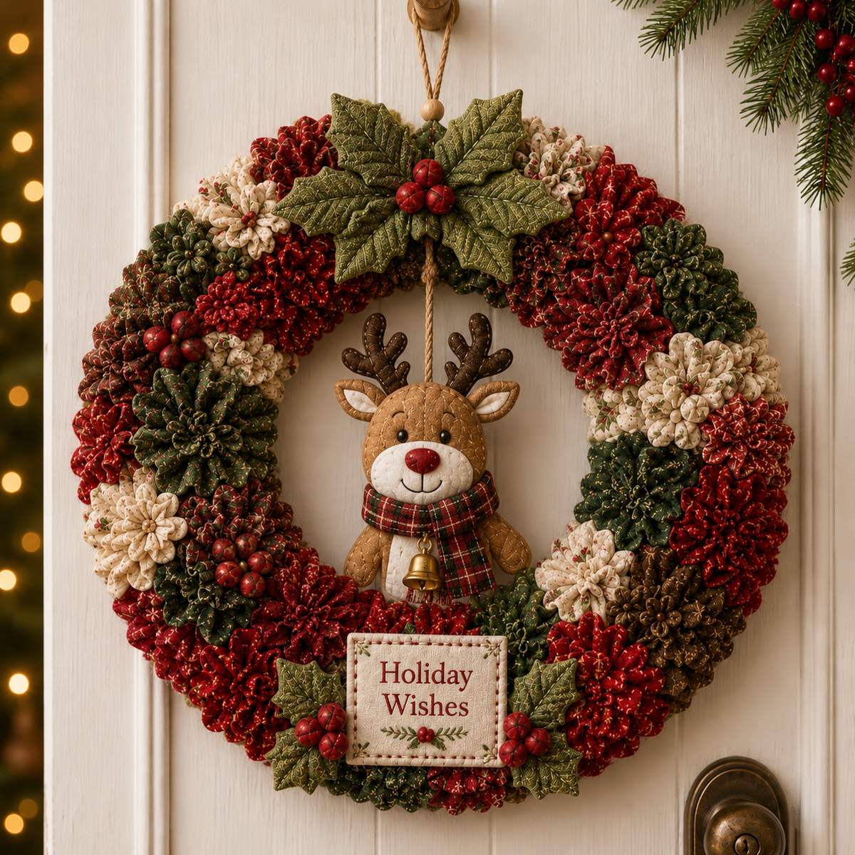 🎄🧶Create your own festive wreath