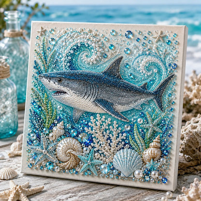 🌊✨ Ocean Theme Pearl Art DIY Kit – Relaxing DIY Craft to Create Stunning Coastal Artwork (📦Buy 2 Free Shipping)