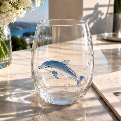 🌊Artisanal Blue Ringed Octopus Glassware