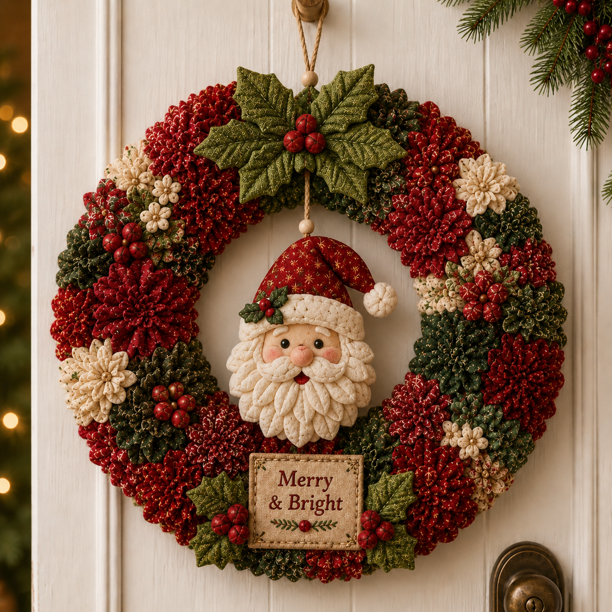 🎄🧶Create your own festive wreath