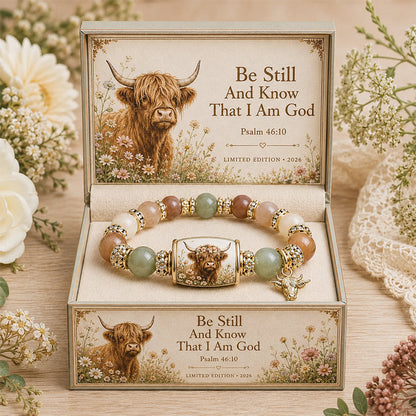 💜Hummingbird Garden Faith Bracelet 🌸
