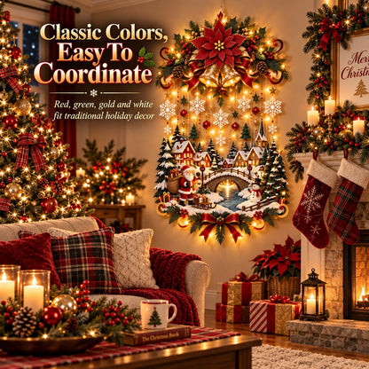 Christmas Village Wall Hanging