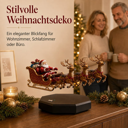🎅 Santa’s Flying Sleigh — Magnetic Levitation Christmas Display ✨