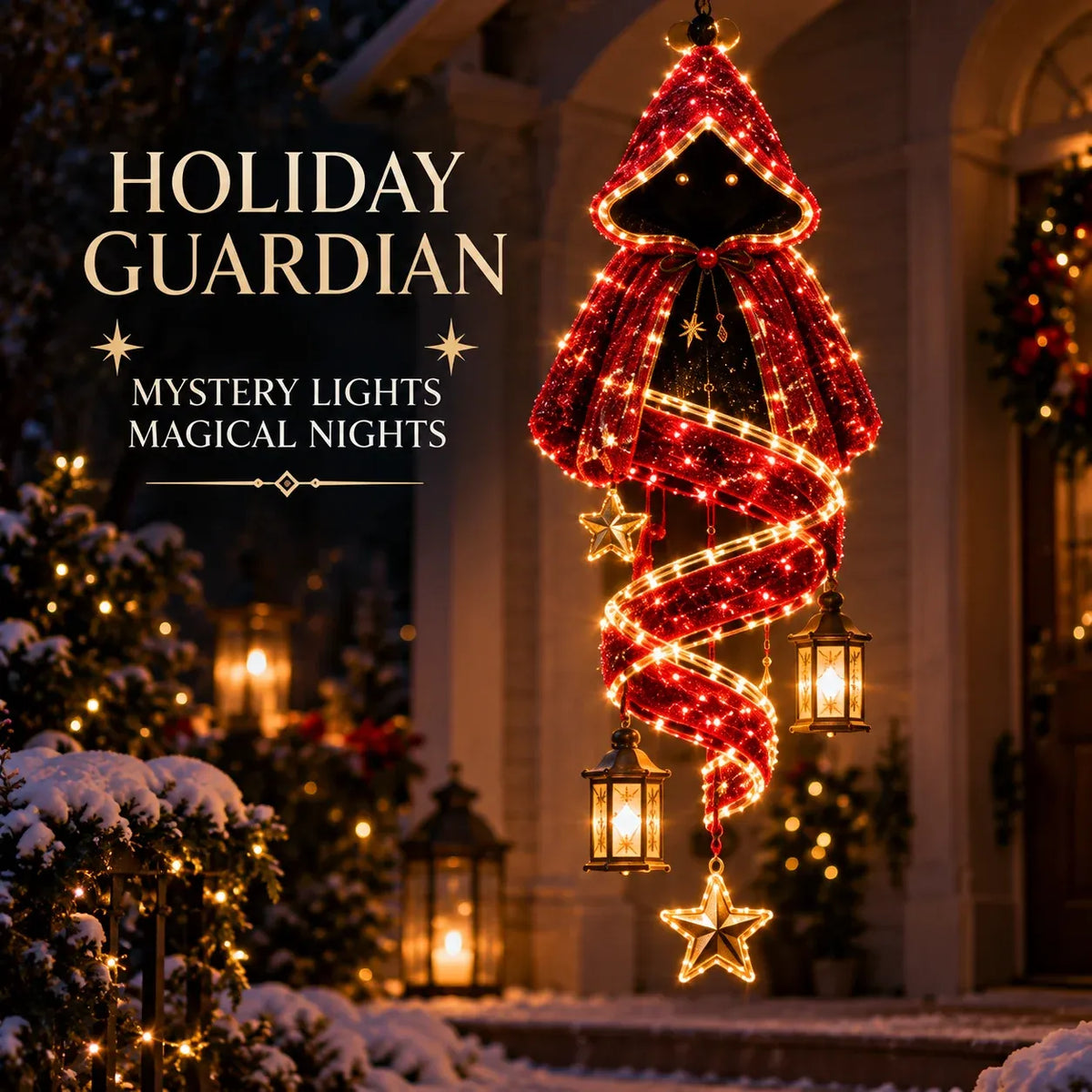 🎄Christmas Magic Spiral™ Hanging LED Light Collection