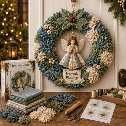 🎄🧶Create your own festive wreath