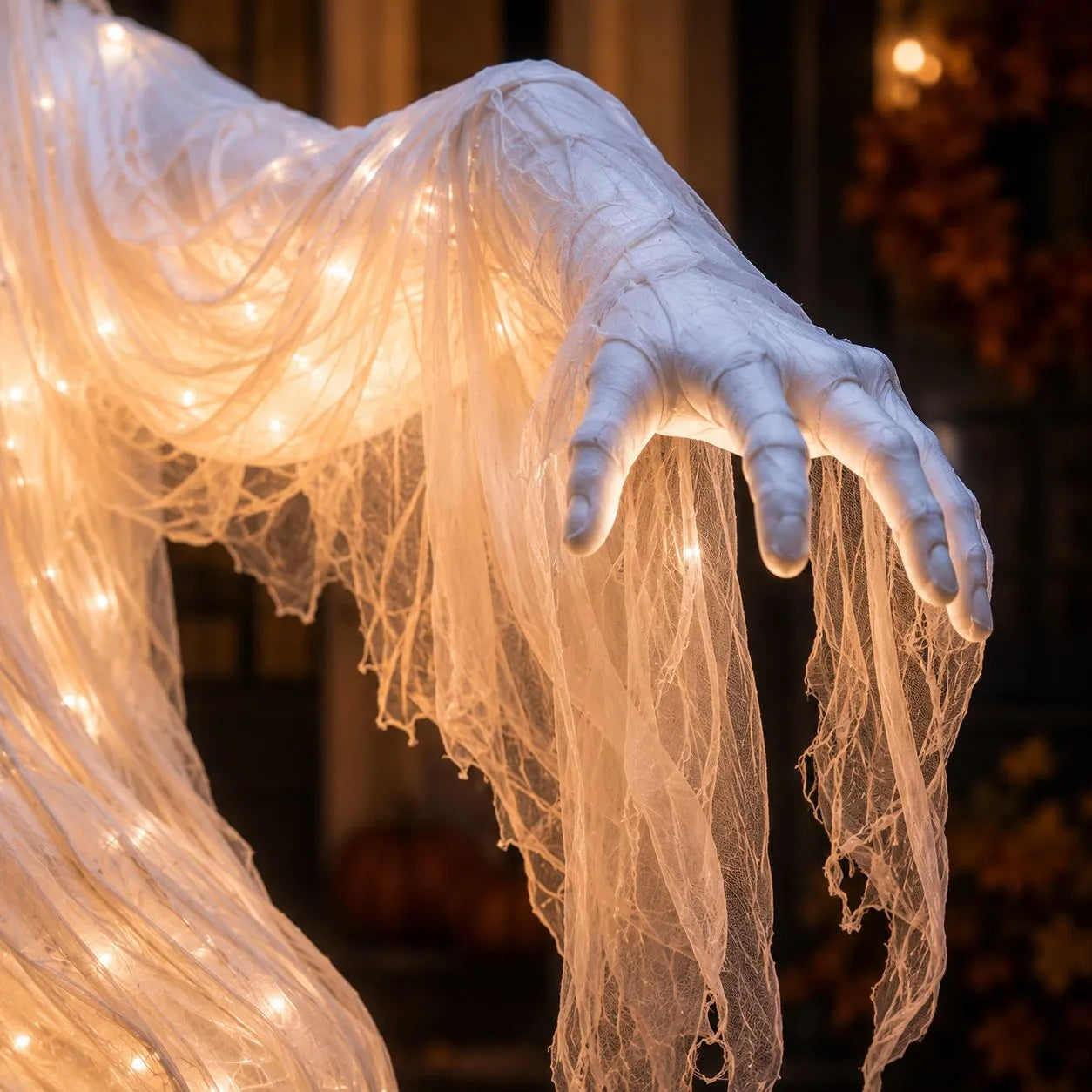 🎃👻Swirling Ghost Pumpkin Yard Lamp(Free Shipping)