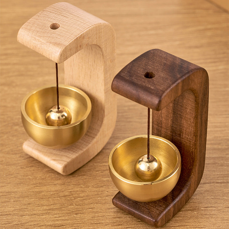 🎵✅Magnetic Wooden Wind Chime Doorbell Decoration