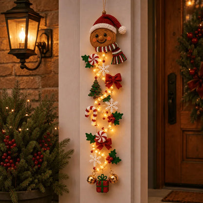 🎅🎄 Glowing Christmas Door Hanger