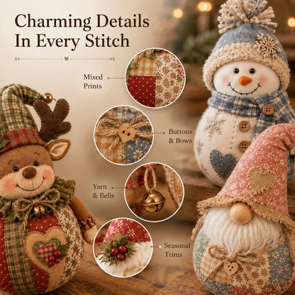 🧸DIY Patchwork Fabric Character Doll Kit