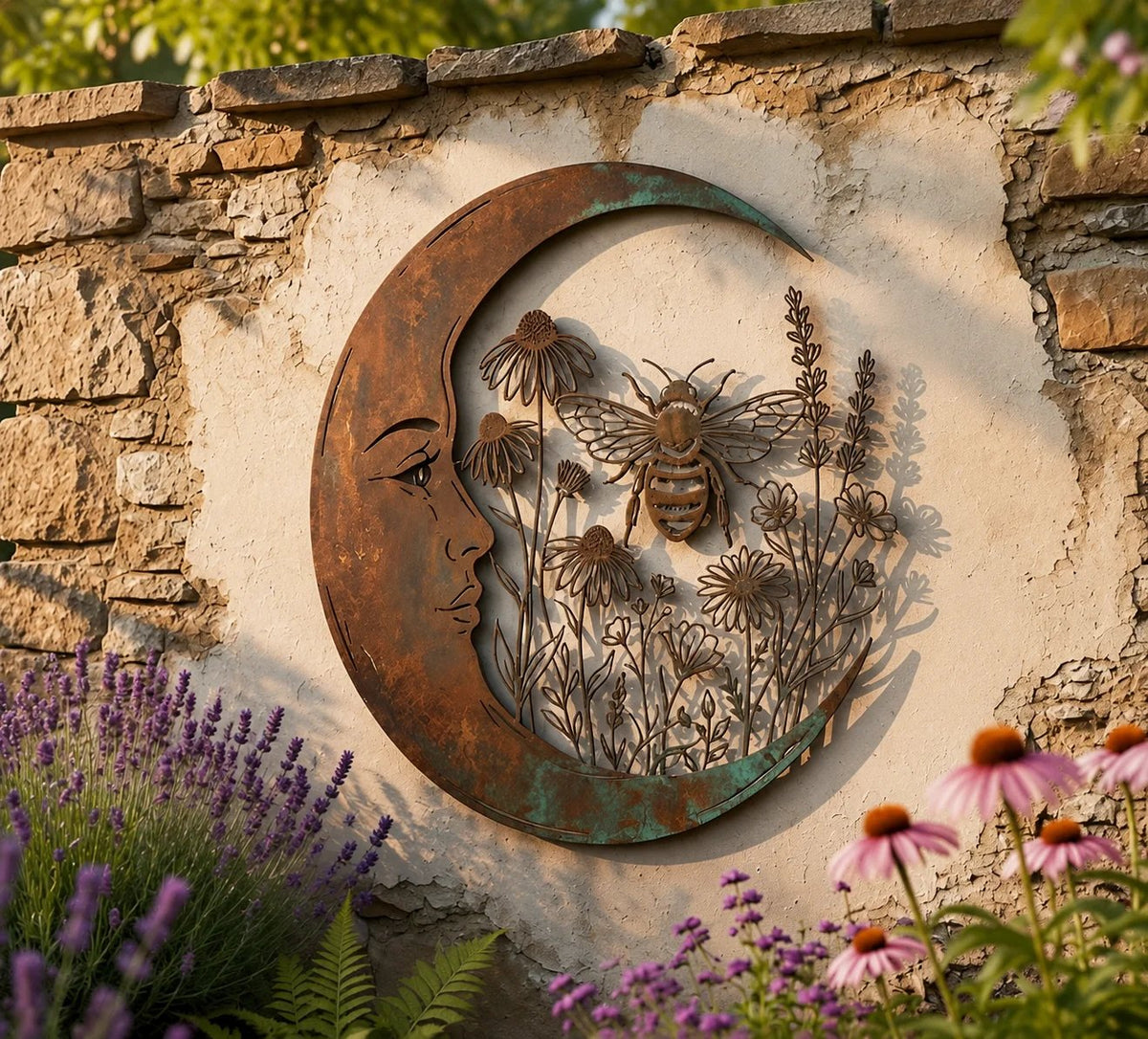 🌙Dragonfly Moon Wall Decor