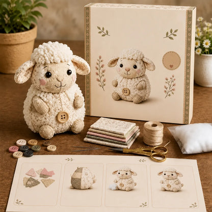 🧵DIY Patchwork Animal Kit – Create Your Own Adorable Animals