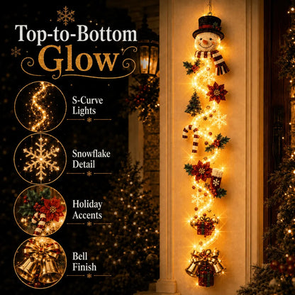 🎅🎄 Glowing Christmas Door Hanger