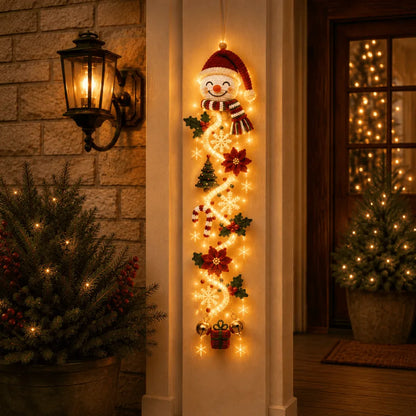 🎅🎄 Glowing Christmas Door Hanger