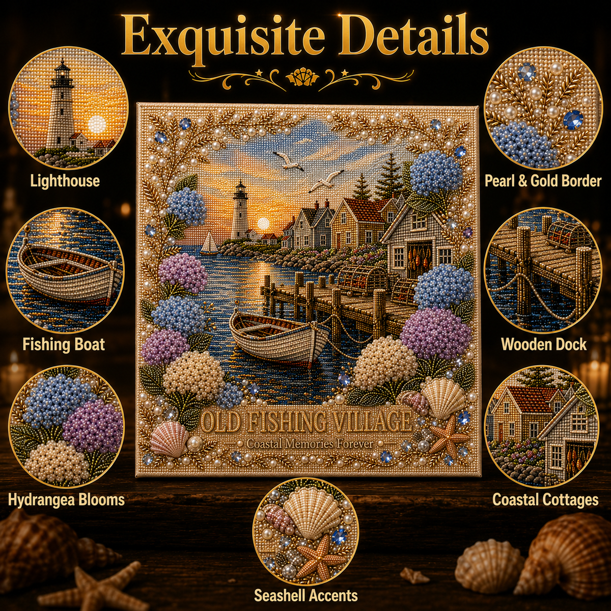 ✨ Pearl Art DIY Kit – American Memories Collection