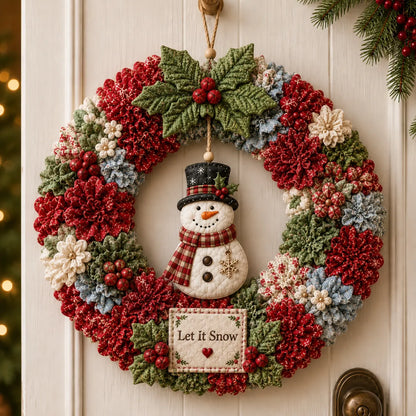 🎄🧶Create your own festive wreath