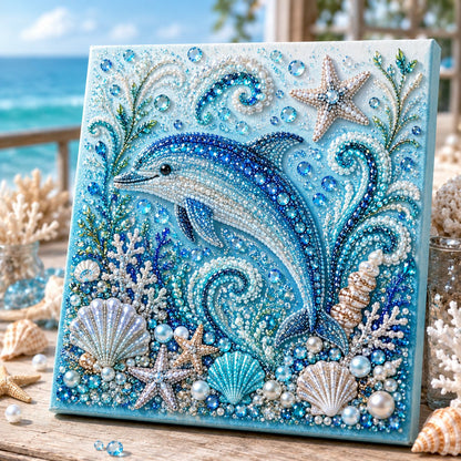 🌊✨ Ocean Theme Pearl Art DIY Kit – Relaxing DIY Craft to Create Stunning Coastal Artwork (📦Buy 2 Free Shipping)