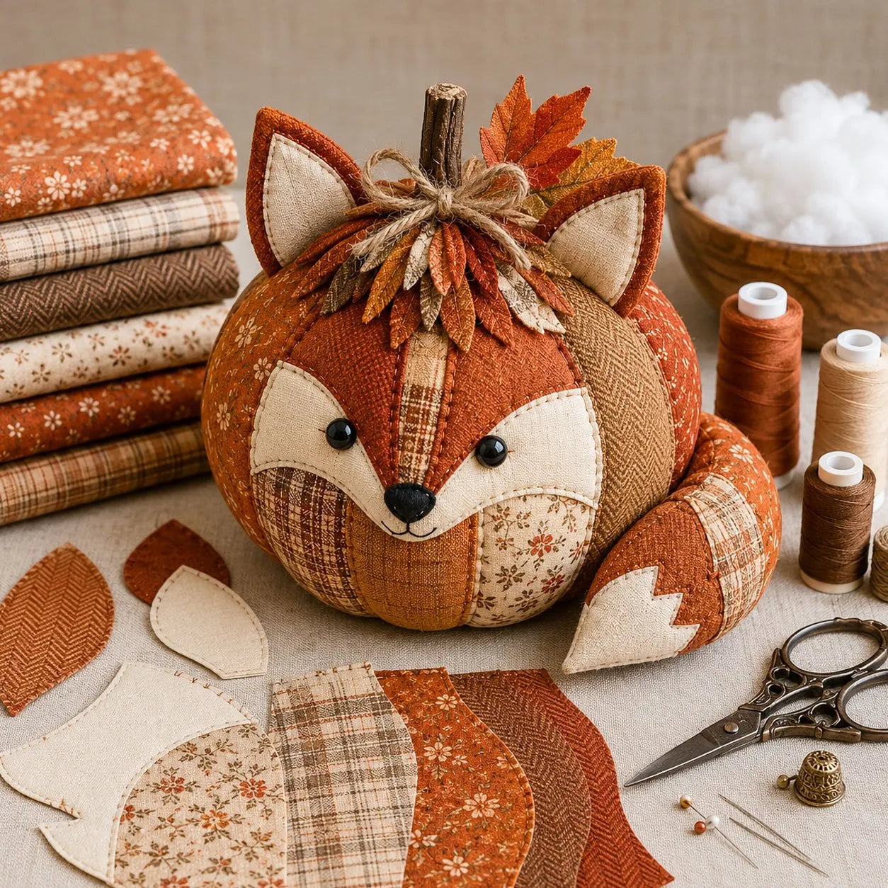 🔥DIY Animal Pumpkin Sewing Kit