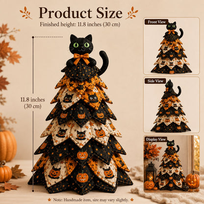🎃🧵DIY Halloween Quilted Fabric Tree Kit