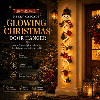 🎅🎄 Glowing Christmas Door Hanger