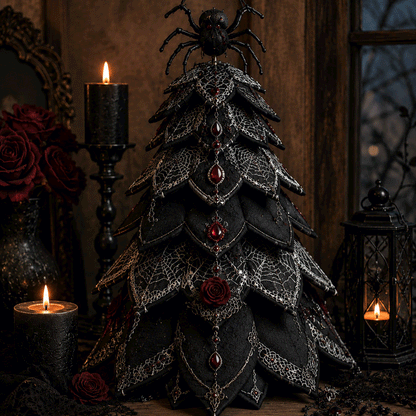 🎃🧵DIY Halloween Quilted Fabric Tree Kit