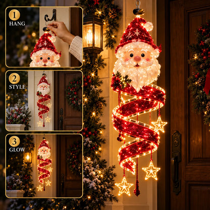 🎄Christmas Magic Spiral™ Hanging LED Light Collection