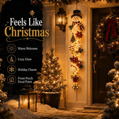 🎅🎄 Glowing Christmas Door Hanger
