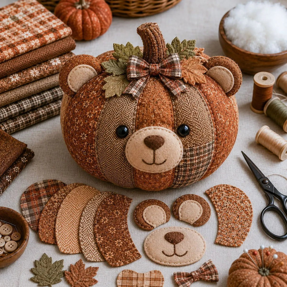 🔥DIY Animal Pumpkin Sewing Kit