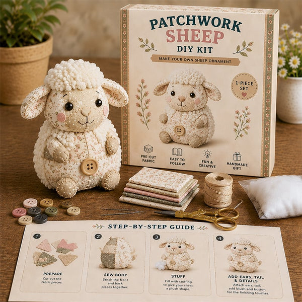 🔥DIY Patchwork Animal Kit – Create Your Own Adorable Animals