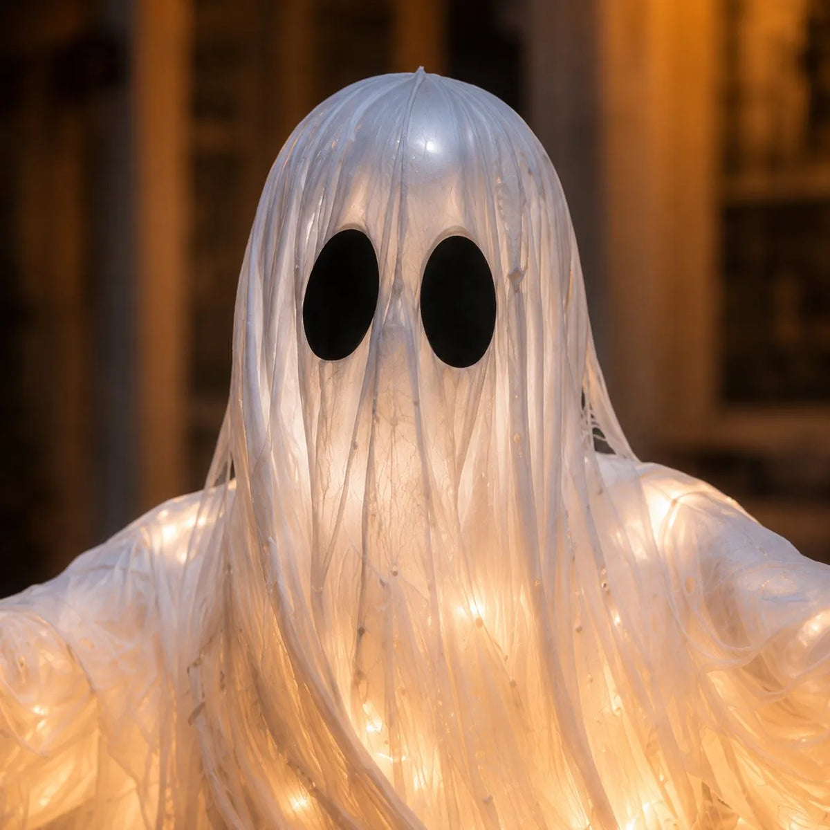 🎃👻Swirling Ghost Pumpkin Yard Lamp(Free Shipping)