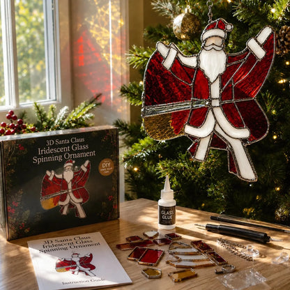 🎄Beginner-Friendly 3D Christmas Iridescent Suncatcher DIY Kit
