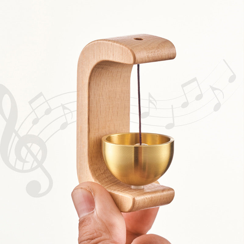 🎵✅Magnetic Wooden Wind Chime Doorbell Decoration