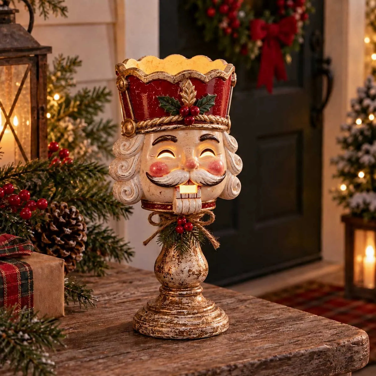 🎄 Christmas Heirloom Glow Candle Holder Collection