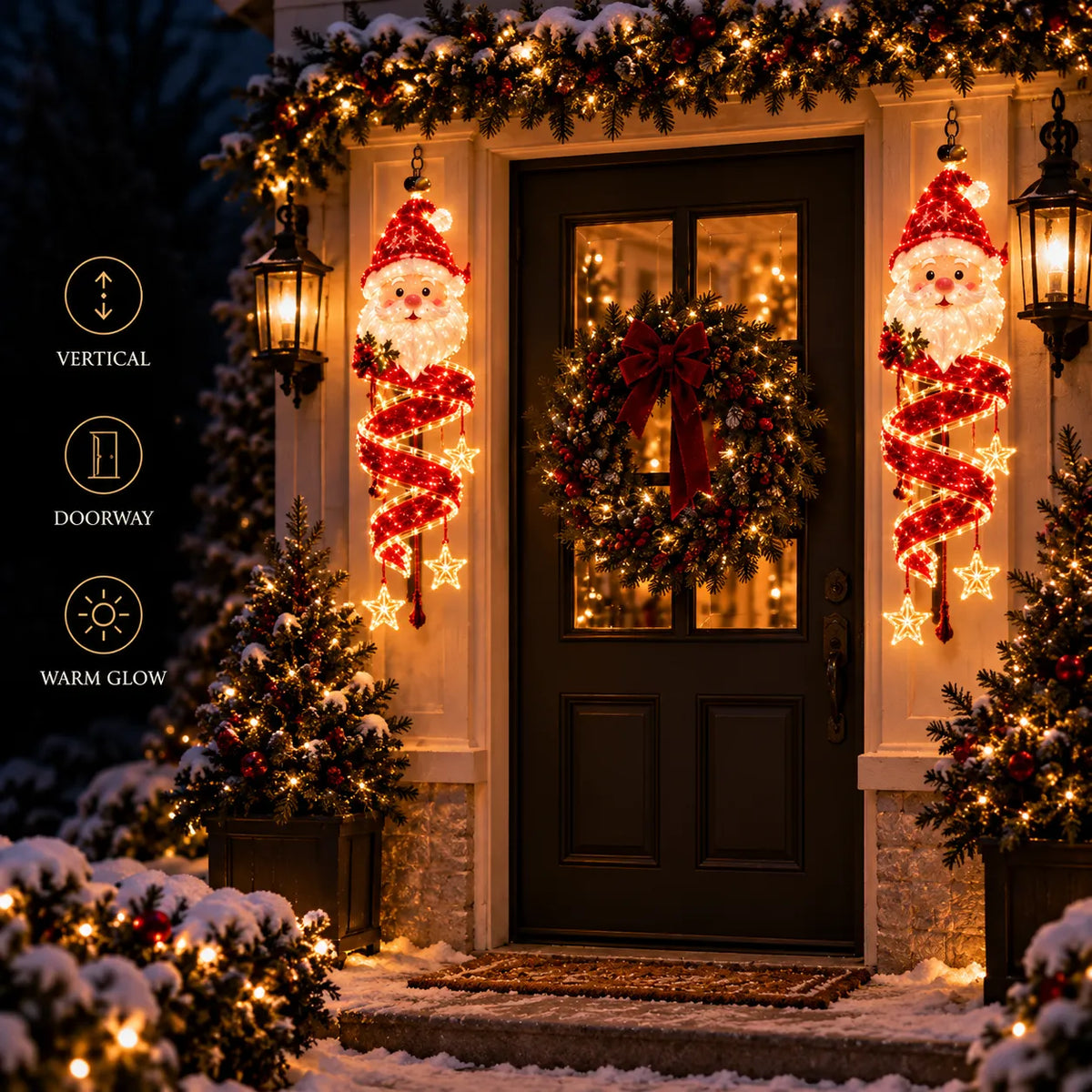 🎄Christmas Magic Spiral™ Hanging LED Light Collection
