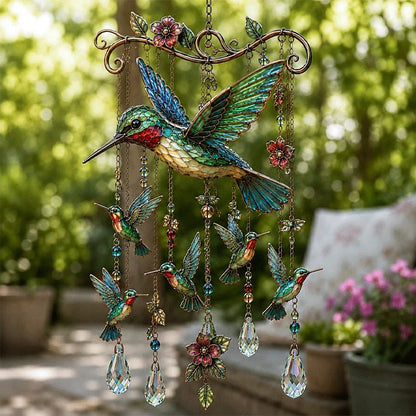 🔥Last Day 69% OFF🐦🎐Graceful Hummingbird Wind Chime