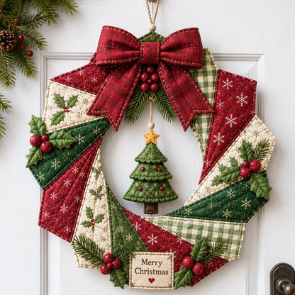 🎄Christmas Fabric Wreath DIY Kit – A Keepsake You’ll Hang with Pride Year After Year