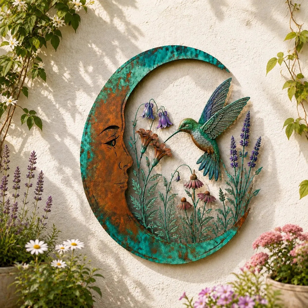 🌙Dragonfly Moon Wall Decor