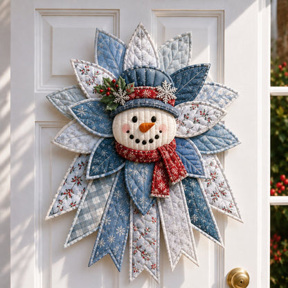 🎉 Holiday Celebration 50% OFF🎄Festive Quilted Christmas Door Hanging DIY Sewing Kit