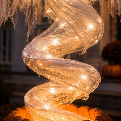 🎃👻Swirling Ghost Pumpkin Yard Lamp(Free Shipping)